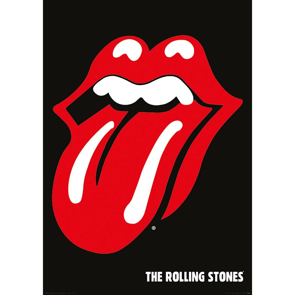 ROLLING STONES ローリングストーンズ (来日 35周年 記念 ) - Lips / ポスター - PGS